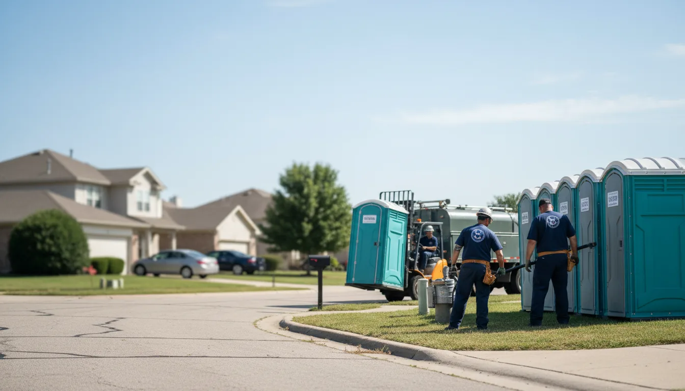 Porta Potty Rental in Lubbock, TX near me
